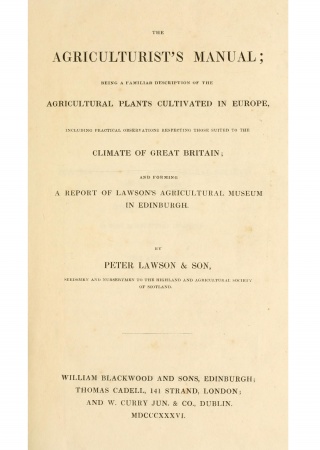 The agriculturist's manual