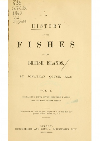 A history of the fishes of the British Islands