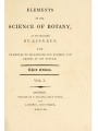 Elements of the science of botany